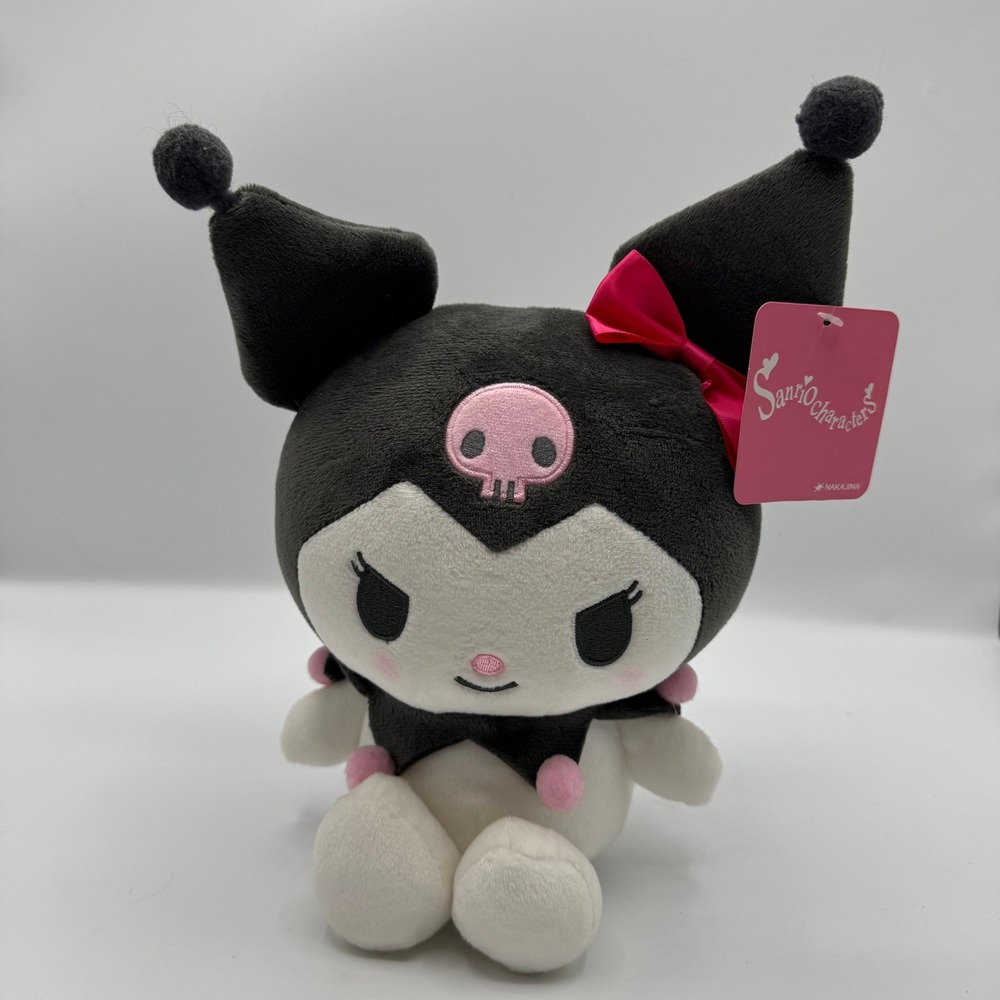 Kuromi Plush Sanrio Characters Licensed Japan‎ Kawaii Stuffed Animal Toy Doll